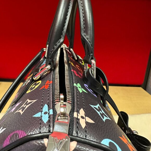 Louis Vuitton x Murakami Speedy Soft 30 Black - Picture 6 of 16